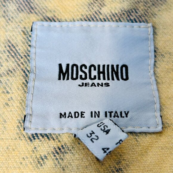 Moschino (RARE) Blonde Denim Jacket - Picture 4 of 11